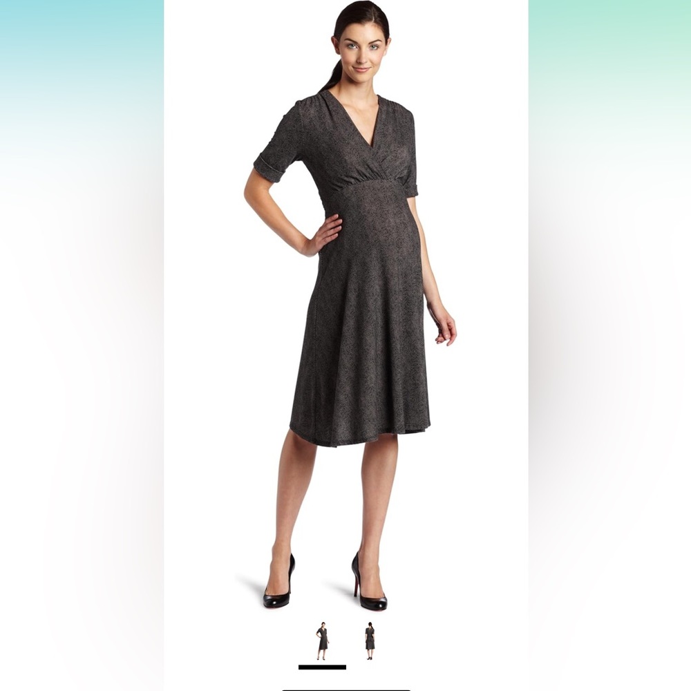 NWOT Herringbone Maternity Dress